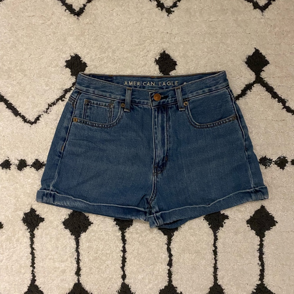 American Eagle Outfitters Denim Mom Shorts size 2